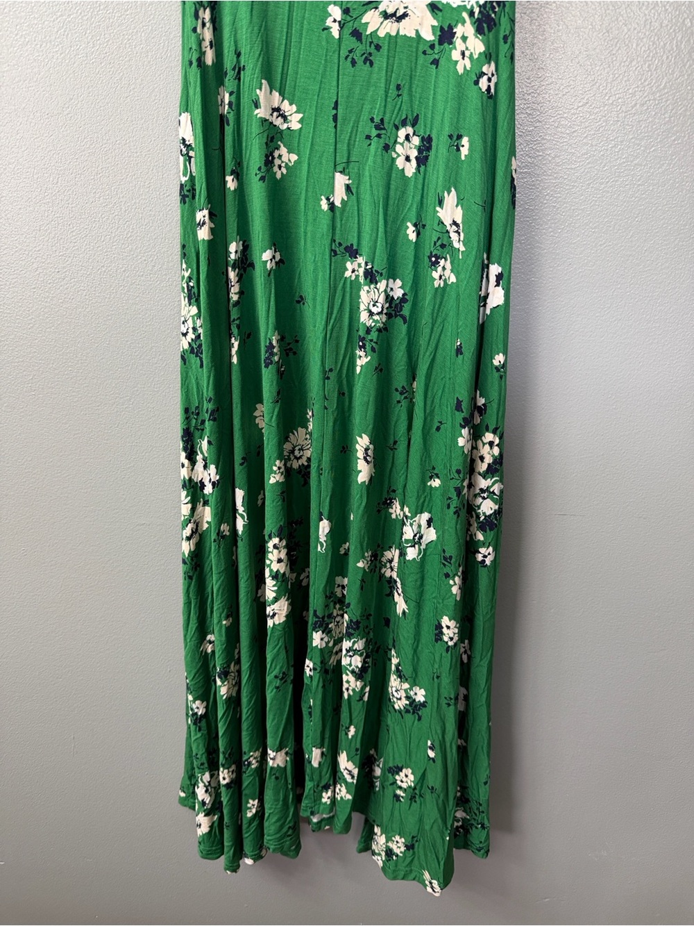 Market & Spruce Green Floral Maxi Dress - Sleeveless Scoop Neck medium - Picture 7 of 9